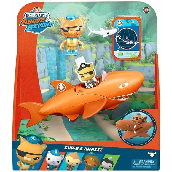 Octonauts Kwazii & Gup B Adventure Pack kid toys action figure play set - Picture 1 of 4